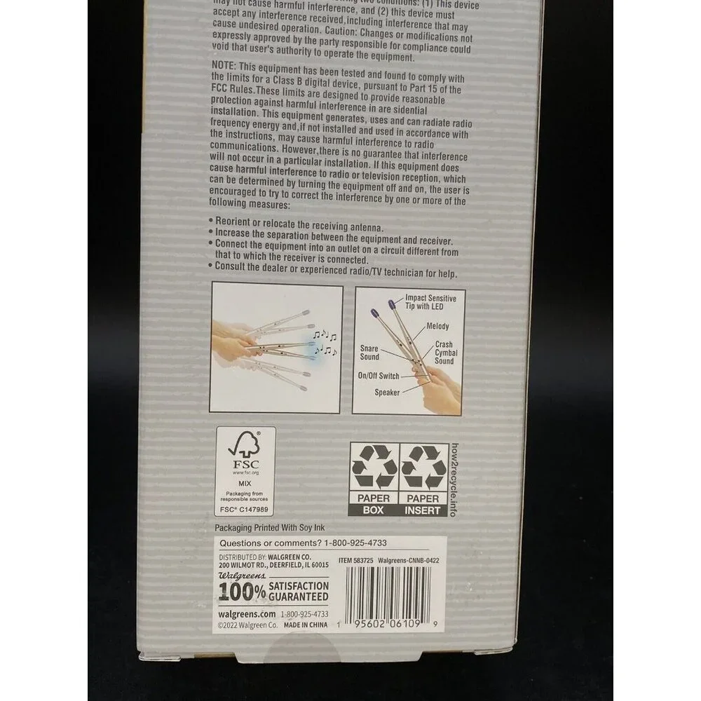 Modern Expressions Airsticks Three Unique Drum Modes NEW
